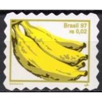 RE0750MB4AA-SELO FRUTAS ONDAS 1MM, BANANA - CORREIO NO VERSO - 1998 - MINT - SEM O PAPEL BASE RE0750MB4AA-SELO FRUTAS ONDAS 1MM, BANANA - CORREIO NO VERSO - 1998 - MINT - SEM O PAPEL BASE