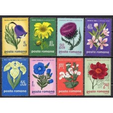 ROM2517N-SÉRIE FLORES - ROMÊNIA - 1970 - N