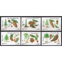 ROM4342M-SÉRIE ÁRVORES DE AGULHAS - ROMÊNIA - 1996 - MINT ROM4342M-SÉRIE ÁRVORES DE AGULHAS - ROMÊNIA - 1996 - MINT