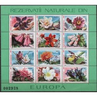 ROMB0191M-BLOCO RESERVAS NATURAIS DA EUROPA, FLORES - ROMÊNIA - 1987 - MINT ROMB0191M-BLOCO RESERVAS NATURAIS DA EUROPA, FLORES - ROMÊNIA - 1987 - MINT