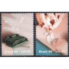 SB2207M-SÉRIE UPAEP 99 - EDUCAÇÃO PARA A PAZ - UM NOVO MILÊNIO SEM ARMAS (DO BLOCO) - 1999 - MINT