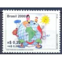 SB2239N-SELO SELANDO O FUTURO, PLANETA TERRA - 2000 - N SB2239N-SELO SELANDO O FUTURO, PLANETA TERRA - 2000 - N