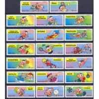 SB2321MS-SÉRIE ESPORTES OLÍMPICOS - TURMA DA MÔNICA II - 2000 - MINT (SELOS DESTACADOS) SB2321MS-SÉRIE ESPORTES OLÍMPICOS - TURMA DA MÔNICA II - 2000 - MINT (SELOS DESTACADOS)
