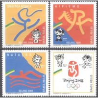 SB2758M-SÉRIE OLIMPÍADAS DE PEQUIM - 2008 - MINT