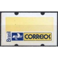 SE0004NV-SEMI-AUTÔMATO BRASILIANA 93 LOGO ECT - 1993/94 - N - VARIEDADE: SEM IMPRESSÃO