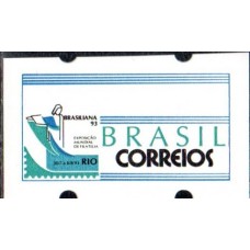 SE0005NV-SEMI-AUTÔMATO BRASILIANA 93 CRISTO REDENTOR - 1993/94 - N - VARIEDADE: SEM IMPRESSÃO