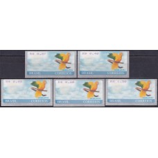 SE0017MS-SÉRIE SELO ETIQUETA ARARAJUBA FACIAIS 0,27/0,40/0,45/0,60/1,50 - 2000 - MINT SE0017MS-SÉRIE SELO ETIQUETA ARARAJUBA FACIAIS 0,27/0,40/0,45/0,60/1,50 - 2000 - MINT