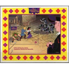 SVIB0356M-BLOCO O CORCUNDA DE NOTRE DAME II - SÃO VICENTE - 1996 - MINT
