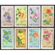 VIE0255N-SÉRIE FLORES DE PLANTAS TREPADEIRAS - VIETNÃ - 1980 - N